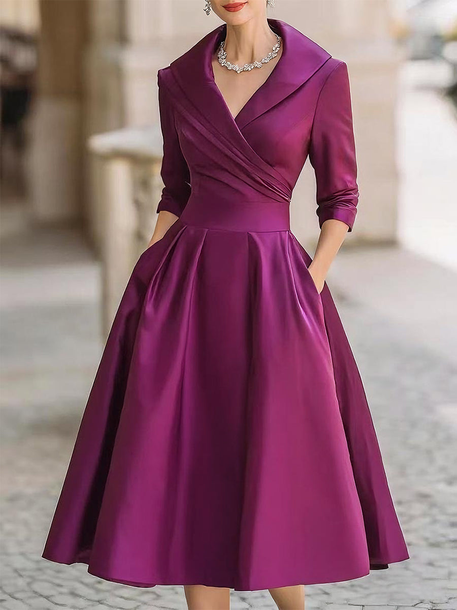 Lea™ - Elegancka Sukienka Midi