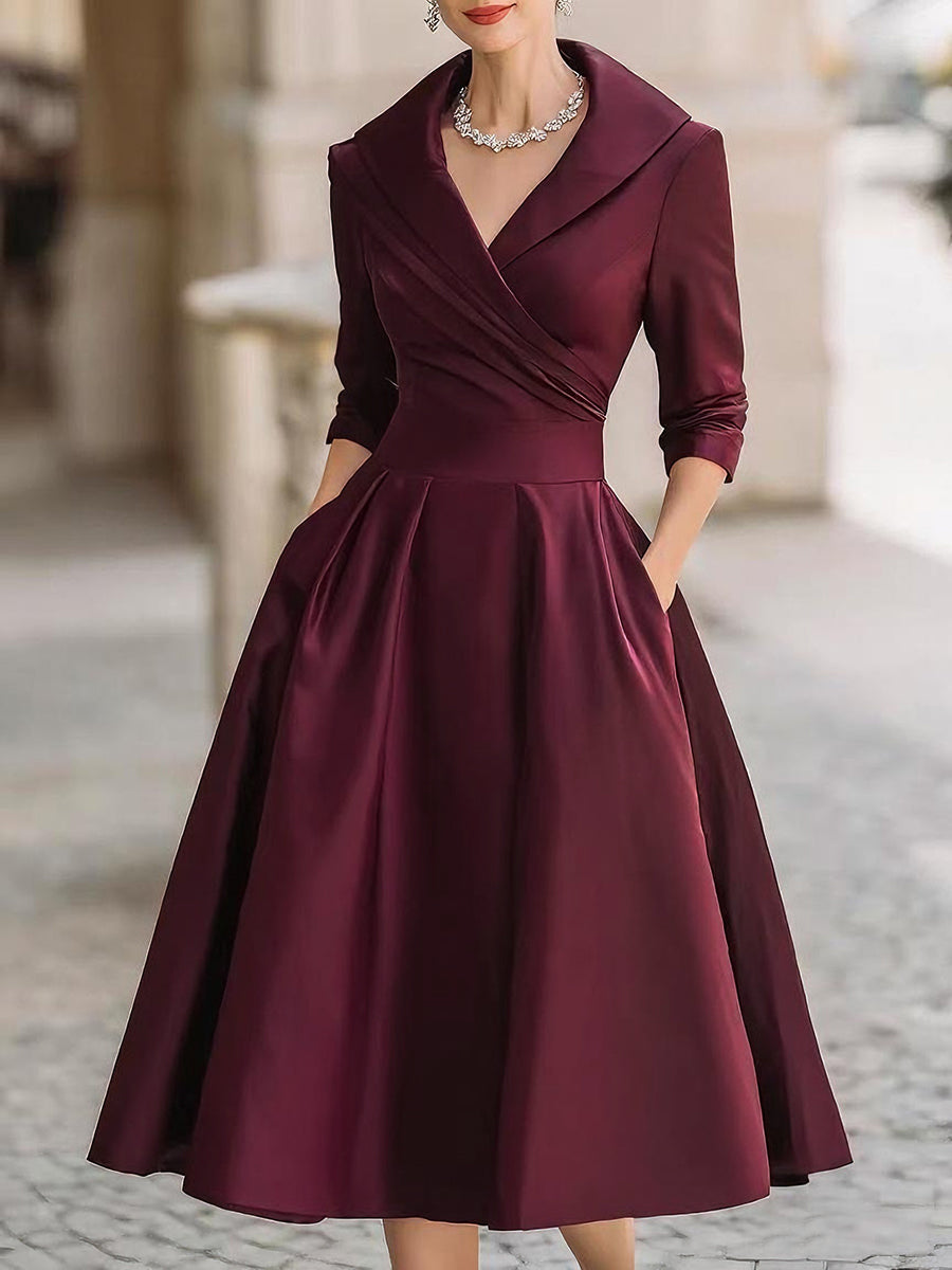 Lea™ - Elegancka Sukienka Midi