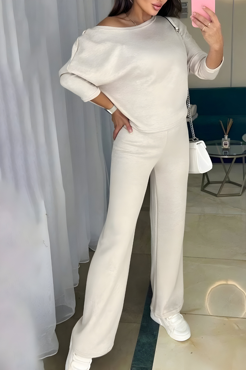 Joanna™ | Nowoczesny, luźny zestaw dwuczęściowy