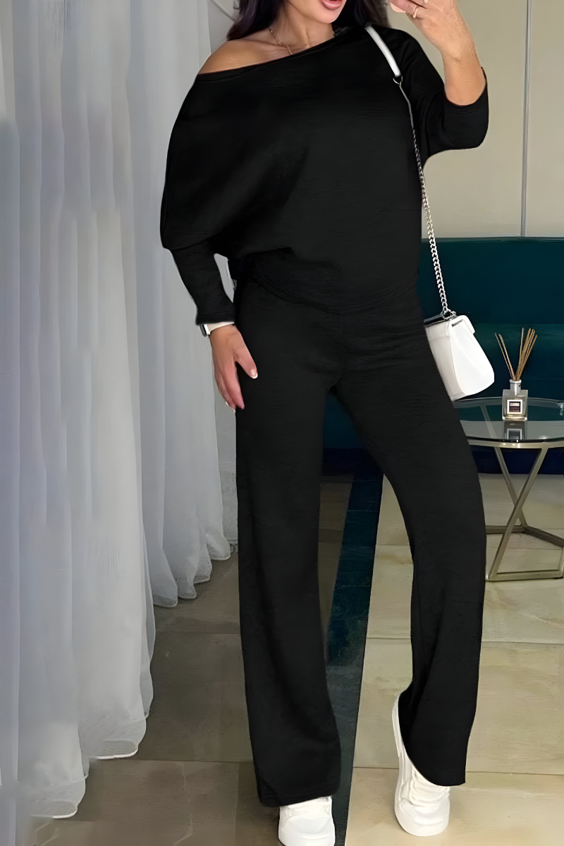 Joanna™ | Nowoczesny, luźny zestaw dwuczęściowy