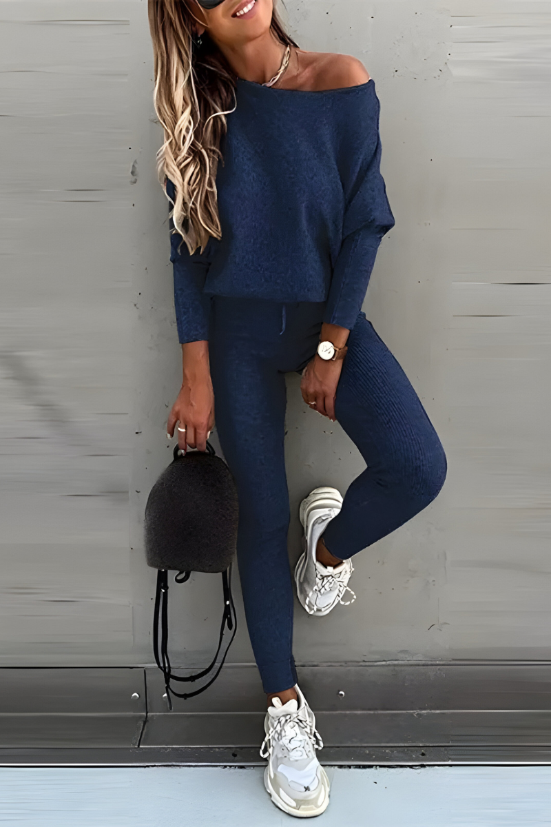 Joanna™ | Nowoczesny, luźny zestaw dwuczęściowy