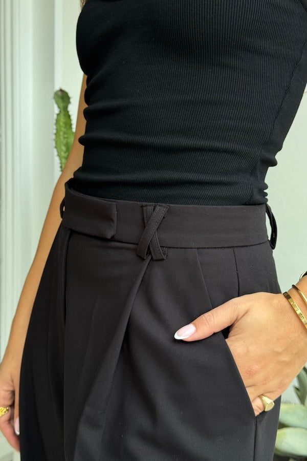 Pantaloni Tailored Kate Negru