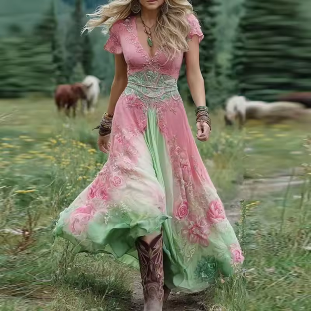 Danusia™ | Stylowa sukienka boho inspirowana vintage