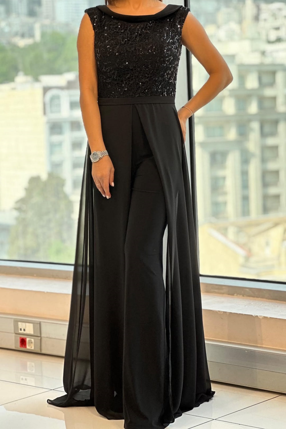 Louna™ | Stylowy kombinezon bez rękawów