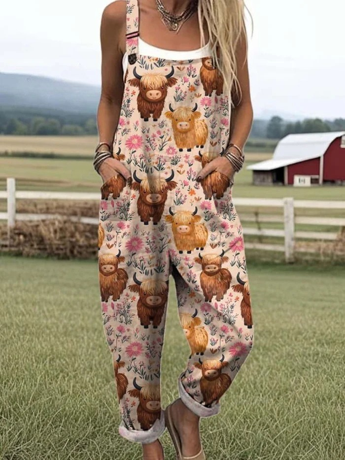 Marta | Artystyczny kombinezon ogrodniczy