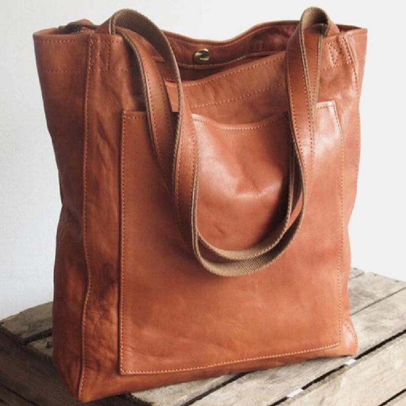 Ella™ - Torba na ramię z klasycznej skóry