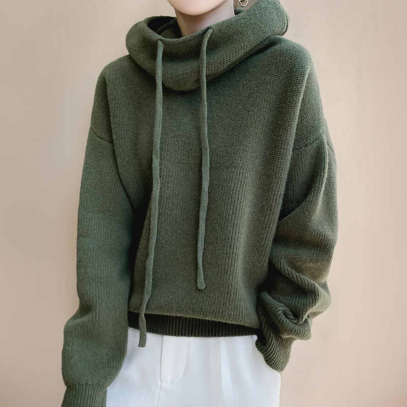Lena | Elegancki sweter z golfem