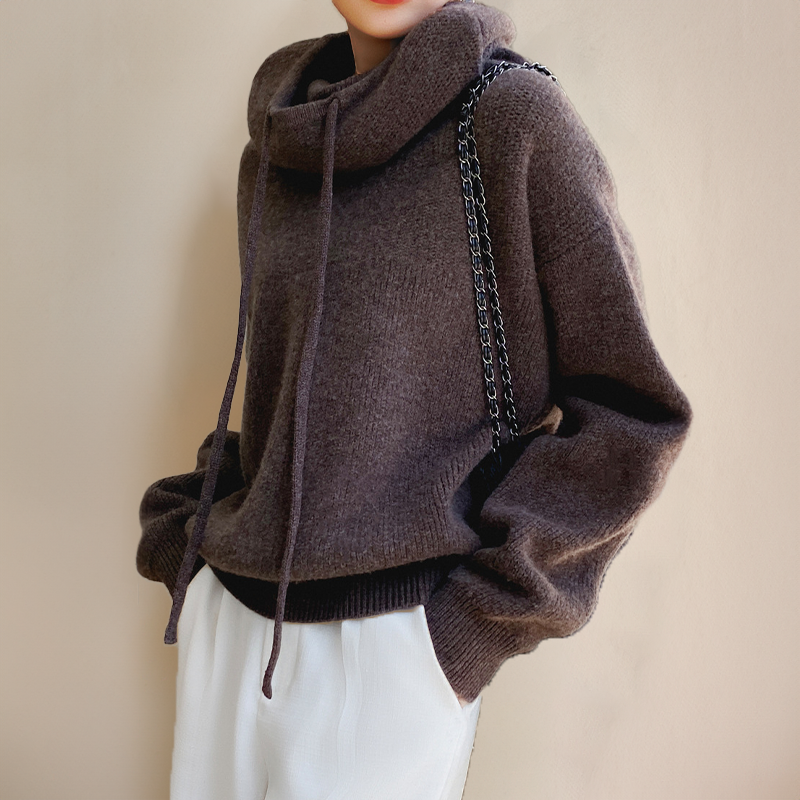 Lena | Elegancki sweter z golfem