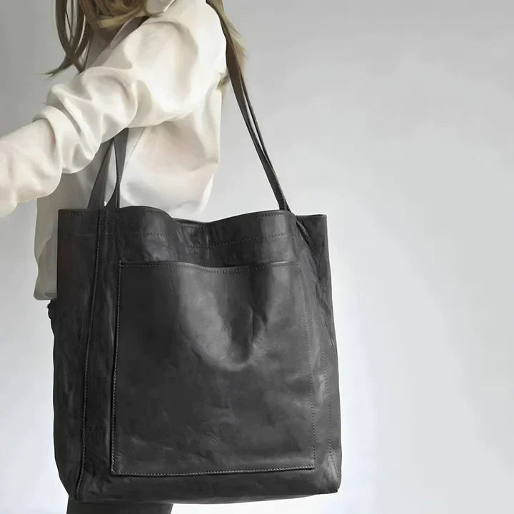 Ella™ - Torba na ramię z klasycznej skóry
