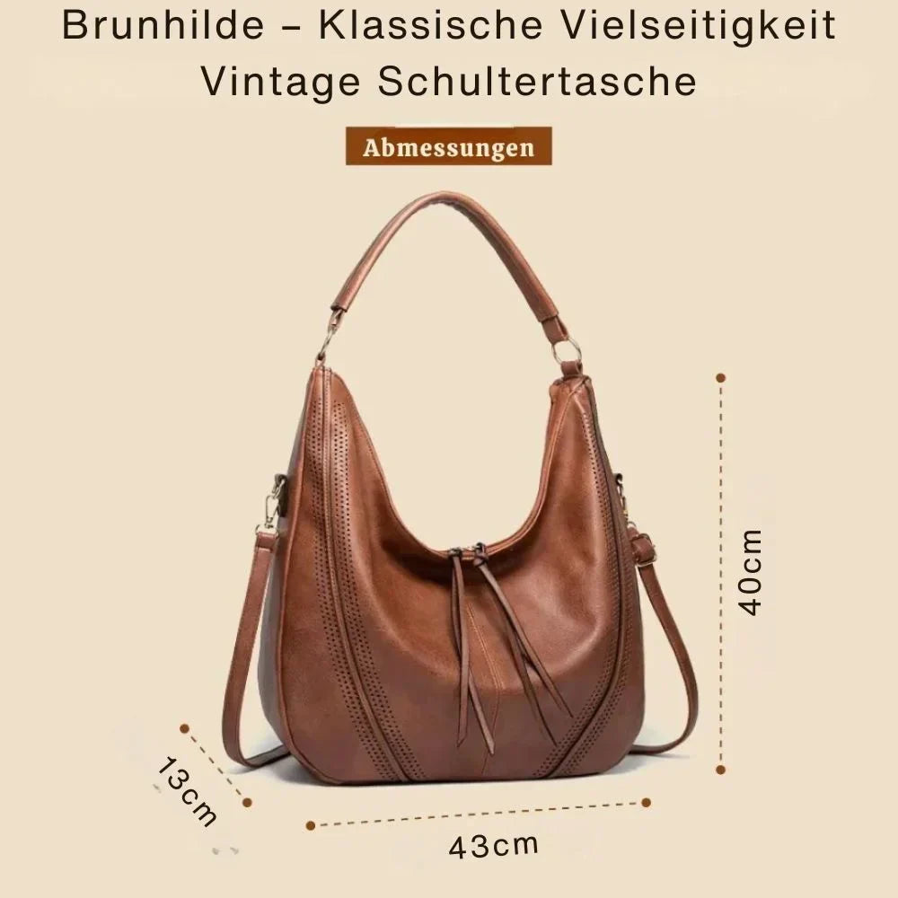 Brunhilde – Klasyczna Wszechstronność Torba na Ramię Vintage