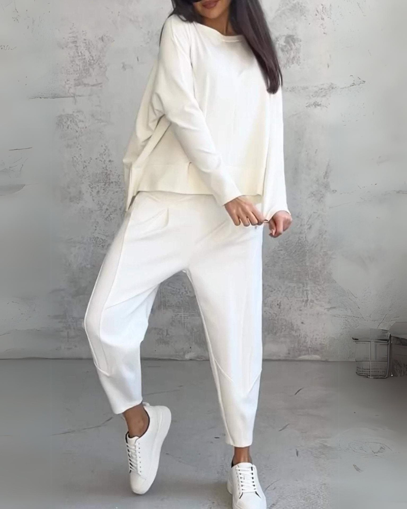 Wioletta – Elegancki Zestaw Loungewear