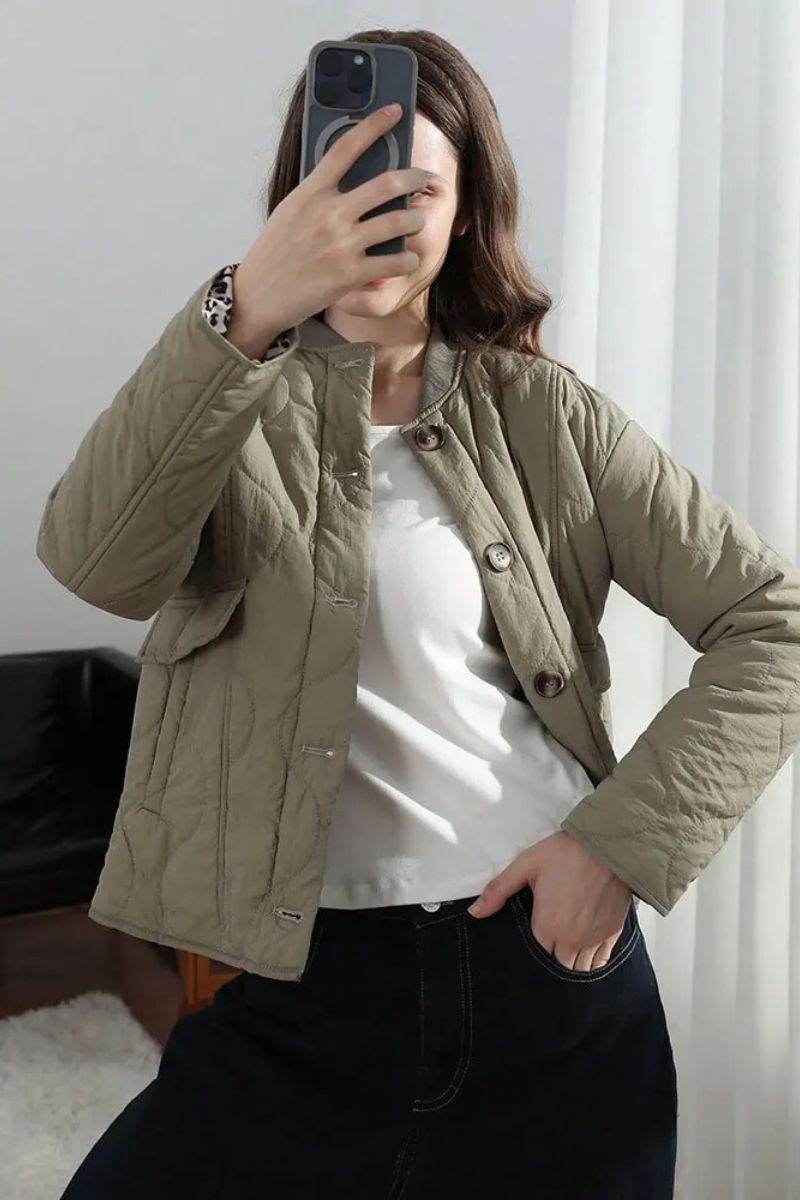 Noemi™ | Nowoczesna kurtka pikowana