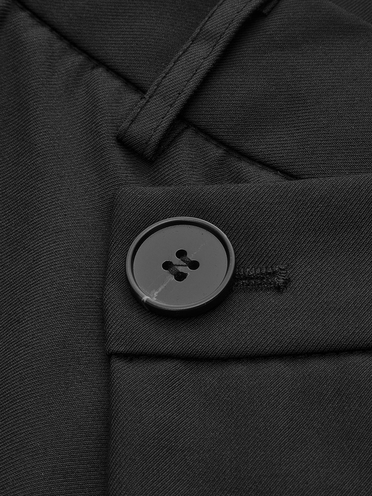 Pantaloni largi cu buton pe strat asimetric