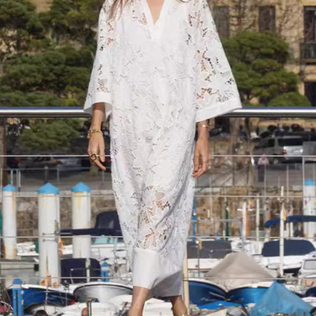 Grace – Sukienka koronkowa | Damska | Zaznaczona talia i miękki fason | Ponadczasowy styl i komfort | IVY&CO