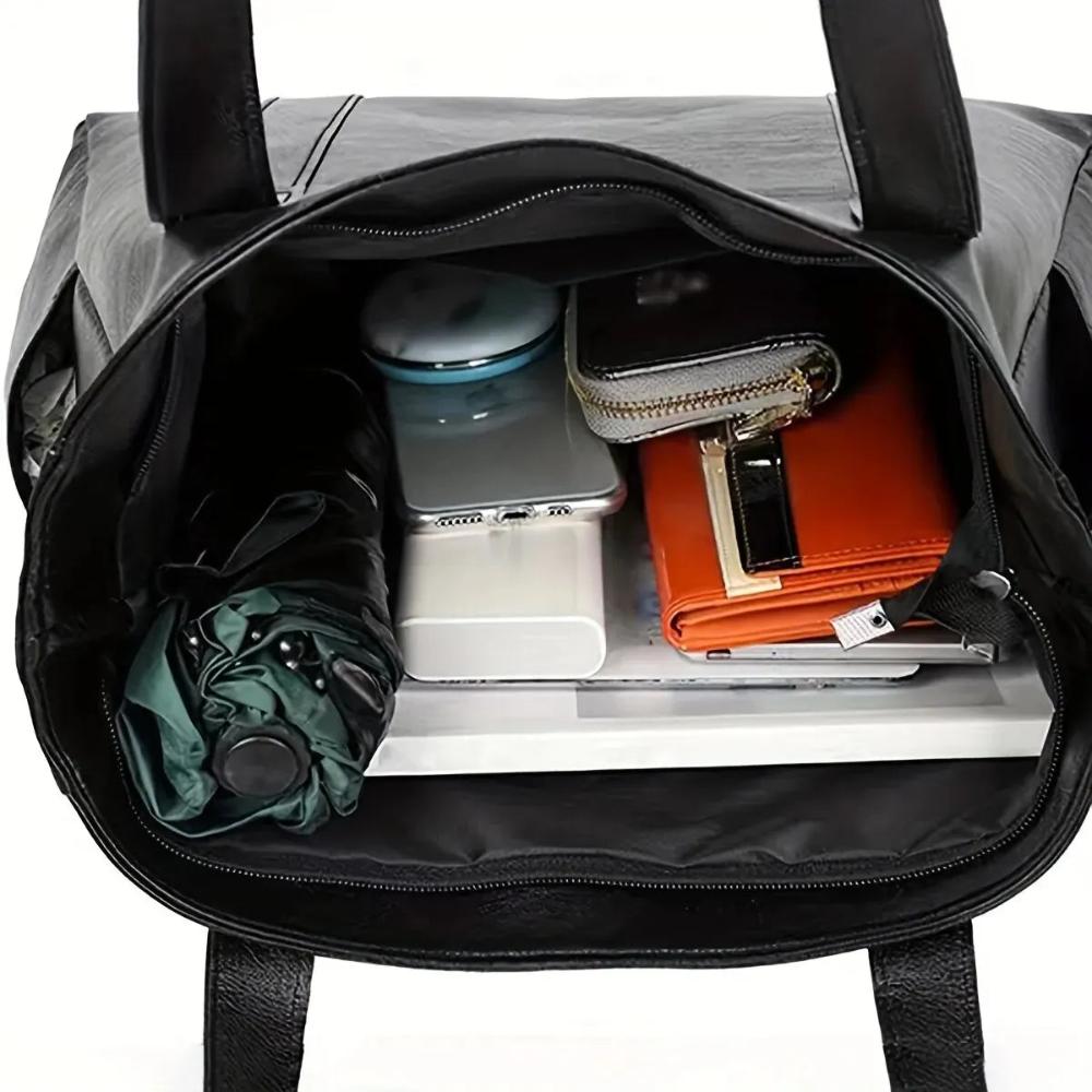 Klara - Klasyczna torba na ramię ze skóry