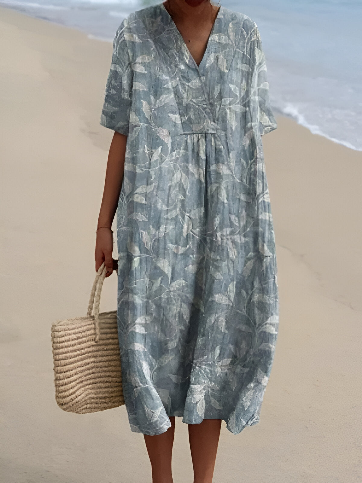 Marion™ | Elegancka sukienka w geometryczne wzory