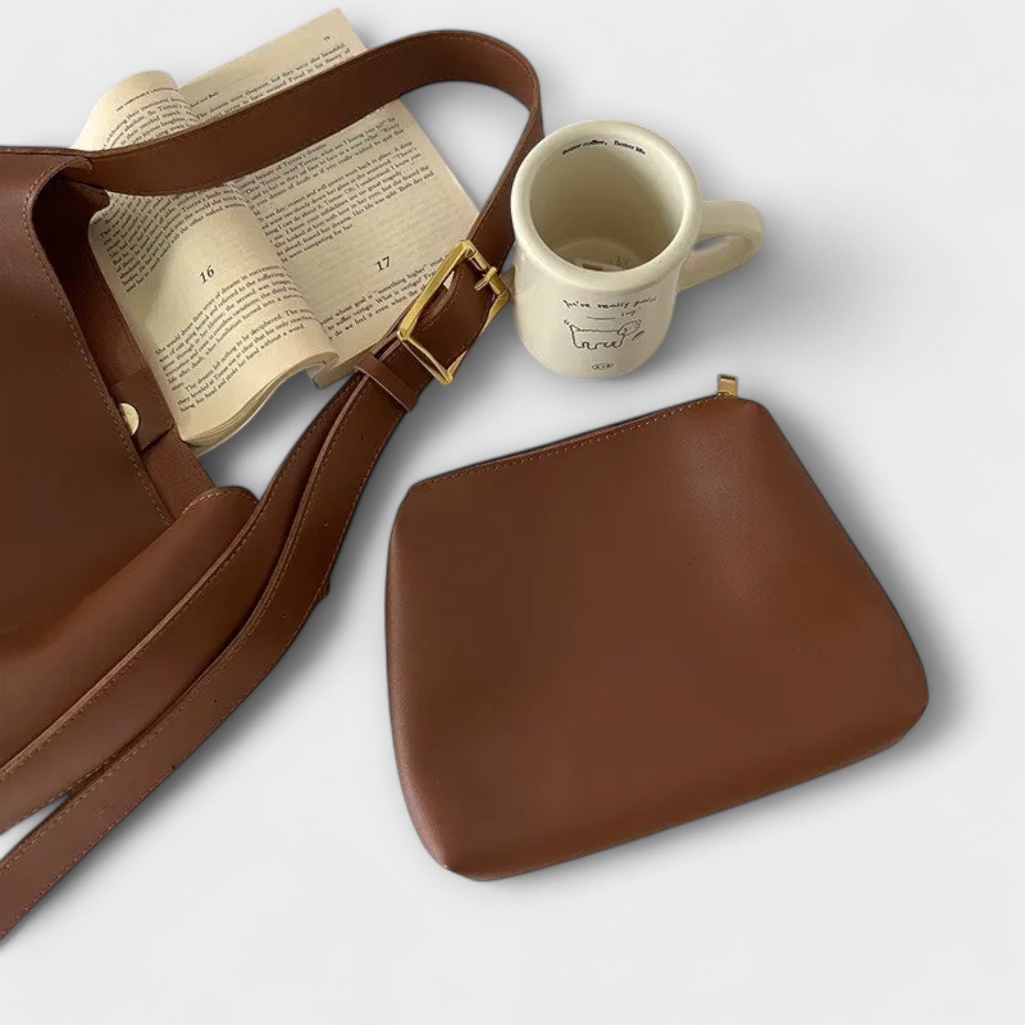 Isidore – Elegancka torba na ramię ze skóry