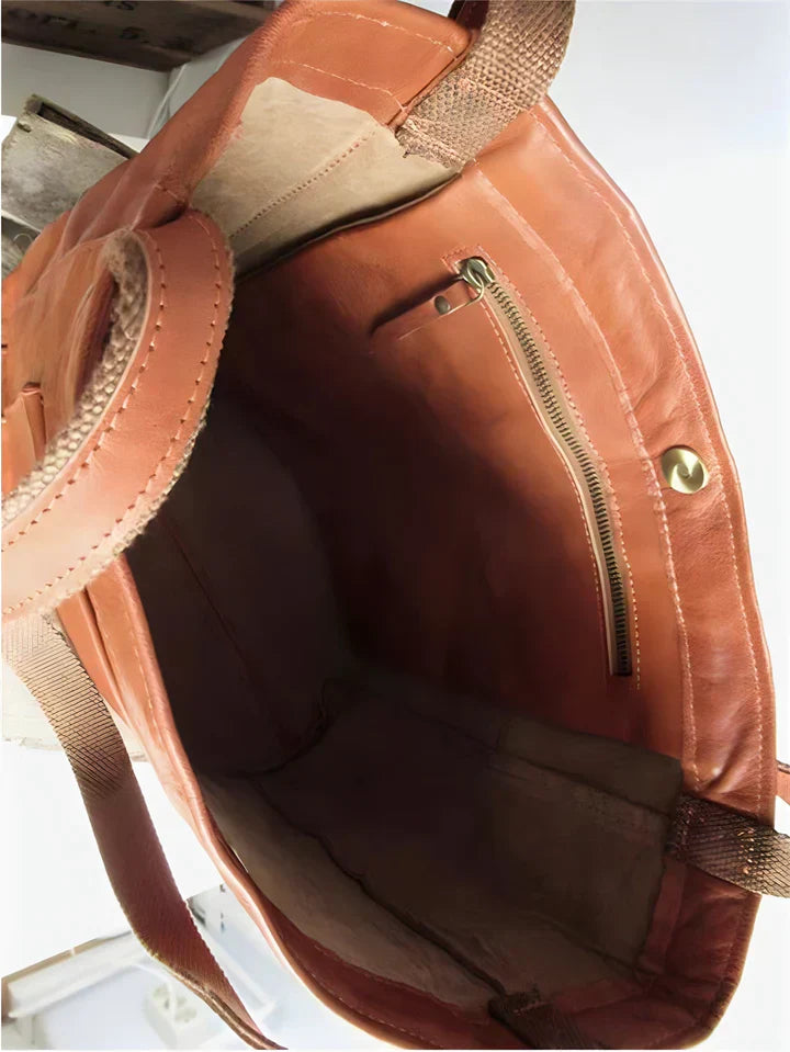 Ella™ - Torba na ramię z klasycznej skóry