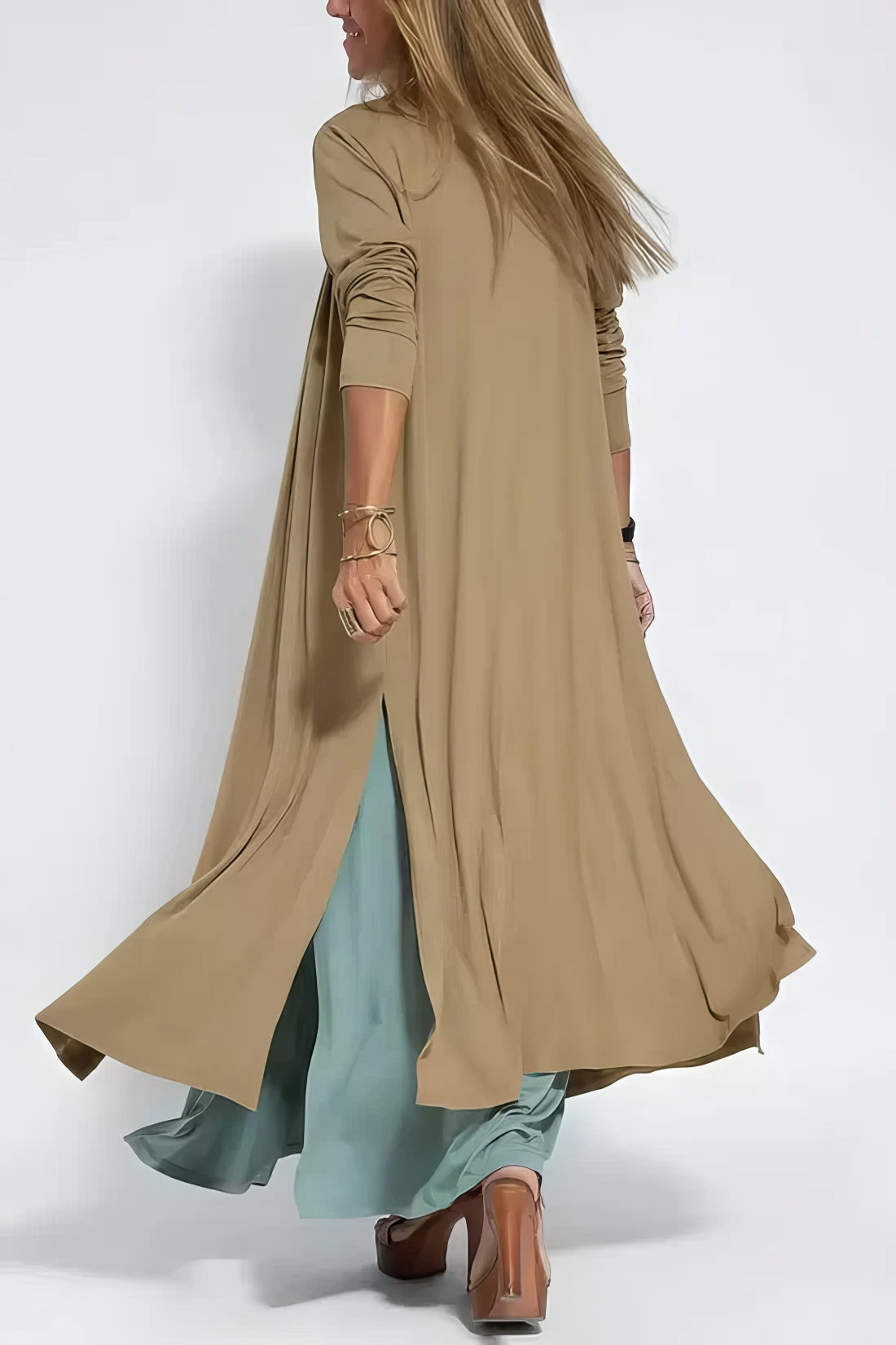 Claire – Sukienka maxi | Damska | Dekolt w serek i fason w literę A | Elegancka i swobodna | IVY&CO